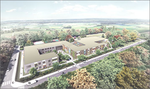 Koncepcja architektoniczno-budowlana obiektu oświatowego oraz zagospodarowania terenu w m. Wielgolas Brzeziński, Gmina Halinów.